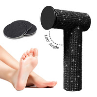 Appareil électrique rechargeable 60W pour éliminer les callosités des pieds, lime à pieds électrique professionnelle pour la maison et le salon