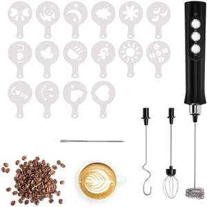 <span class=keywords><strong>Mousseur</strong></span> à lait <span class=keywords><strong>Aeroccino</strong></span> en céramique à 3 vitesses réglable Mélangeur de boissons sur socle de qualité alimentaire Outil de cuisine - Product Image 3