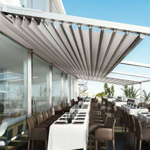 Pérgola eléctrica motorizada <span class=keywords><strong>de</strong></span> PVC, impermeable, <span class=keywords><strong>de</strong></span> techo deslizante <span class=keywords><strong>de</strong></span> aluminio - Product Image 3