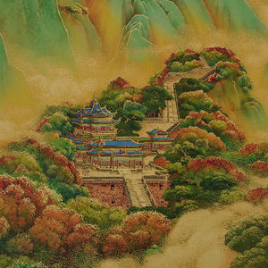 งานศิลปะทองเหลืองห้าภูเขาศักดิ์สิทธิ์ ของตกแต่งโต๊ะทำงาน<span class=keywords><strong>ส</strong></span>ไตล์จีนใหม่ <span class=keywords><strong>ส</strong></span>ำหรับห้องทำงานและสำนักงาน ของขวัญงานฝีมือรูปภูมิทัศน์ - Product Image 6