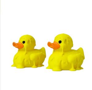 Adornos de Patos Amarillos Novedosos, Decoración de Halloween, Juguetes de Plástico Impresos en 3D, Servicio de Impresión 3D - Product Image 1