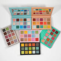 15 Farben Koreanische Glitzer-Aufhellende Lidschatten-Palette mit Eigenem Logo, Luxuriöse Beauty-Tools, Matte Lidschatten-Palette, Kosmetik mit Eigenmarke