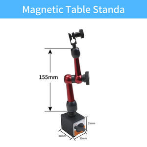 Mini suporte magnético universal, suporte base magnética flexível para indicador digital de força magnética com 15kg, SWD-15 - Product Image 5