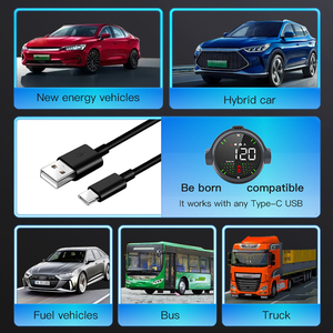 Hot bán phổ GPS Heads up hiển thị tay miễn phí cử chỉ điều khiển GPS HUD <span class=keywords><strong>Speedometer</strong></span> - Product Image 5