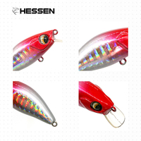 Leurre de surface Hessen H21 4,5 cm 4,2 g Hard Crank Bait Swim Baits pour brochet et black-bass, double hameçon, leurre de surface MINO