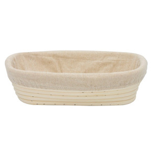 Cesto per lievitazione pane con manico, fodere usa e getta per friggitrice ad aria, <span class=keywords><strong>carta</strong></span> effetto vimini, kit per lievitazione impasto sourdough, rotondo, per servire, all'ingrosso - Product Image 2