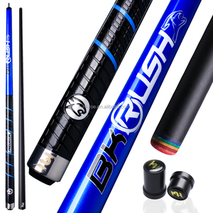 Taco de Billar PREOAIDR 3142 BKP, 58 Pulgadas, Eje de Arce de Carbono de Baja Deflexión de 13 mm, Taco de Billar Profesional para Torneos - Product Image 2