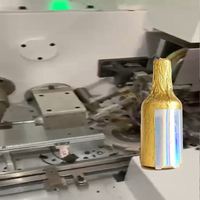 Machine d'emballage en aluminium pour confiseries de forme spéciale imitation bouteille, haute efficacité, entièrement automatisée, personnalisée