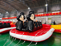 Crazy Summer Gonflable Eau Mignon Souris Jouet Pvc Ski Nautique Bateau Remorquable
