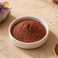 Poudre d'ingrédient de propolis d'abeille BEEHALL pour les marchés internationaux de l'alimentation et des compléments alimentaires