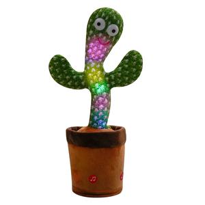 Juguete <span class=keywords><strong>de</strong></span> Peluche <span class=keywords><strong>de</strong></span> Cactus Bailarín y Hablador con Acabado Lavado Súper Suave, Repite Canciones y Habla, Juguete <span class=keywords><strong>de</strong></span> Peluche <span class=keywords><strong>para</strong></span> Bebés y Adultos - Product Image 2