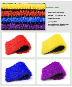 Césped Artificial Decorativo <span class=keywords><strong>de</strong></span> Colores <span class=keywords><strong>para</strong></span> Eventos y Fiestas - Césped Sintético Vibrante <span class=keywords><strong>de</strong></span> 25 mm <span class=keywords><strong>de</strong></span> Altura, Suave e Impermeable <span class=keywords><strong>para</strong></span> Bodas y Festivales - Product Image 2