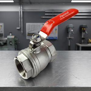 Vannes à boisseau sphérique en acier inoxydable 2 pouces à brides, manuelles, avec joint PTFE, haute température, haute pression, pour gaz et eau, usage industriel, prix compétitif - Product Image 3