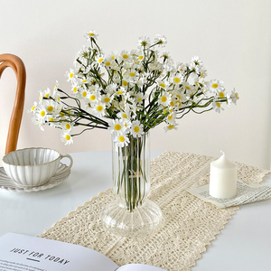 <strong>Instagram</strong> Style Chamomile Daisy Artificial Flower Bunch for Modern Home Table Decor and Photo <strong>Background</strong> - Product Image 3