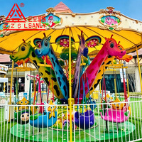 Manège Girafe à Bascule pour Enfants, Intérieur/Extérieur, Prix Usine, Attractions de Parc