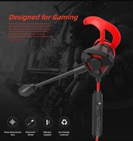Cuffie Gaming Cablate G9 HIFI con Bassi Profondi, In-Ear 3.5mm con Controlli e Microfono, Materiale in Silicone