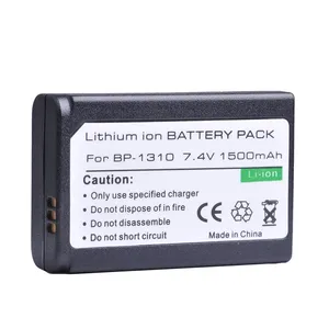 Bateria de câmera BP-1310 bp 1310 bp1310 ED-BP1310, para samsung NX-10 nx100 nx20