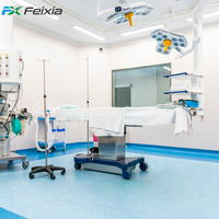 Solusi Ruang Operasi Modular Stasioner Feixia yang Dapat Disesuaikan, Pemasangan Cepat, Sistem Laminar Flow, Efisiensi Filter HEPA 95%