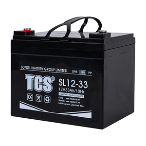 TCS SL12-33 12Volt 33Ah güneş pilleri satılık bana yakın mühürlü kurşun Agm eğlence pil yenileme kurşun asit piller - Product Image 2