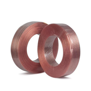 Câble de haut-parleur en cuivre sans oxygène <span class=keywords><strong>0</strong></span>,<span class=keywords><strong>5</strong></span> mm <span class=keywords><strong>0</strong></span>,75 mm <span class=keywords><strong>1</strong></span>,<span class=keywords><strong>5</strong></span> mm 2,<span class=keywords><strong>5</strong></span> mm 4 mm pour système stéréo domestique universel pour système audio Hi-Fi et automobile - Product Image 1