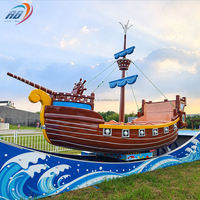 Manège pour enfants : Bateau pirate volant électrique et fou, équipement de parc d'attractions pour enfants, fabriqué en Chine