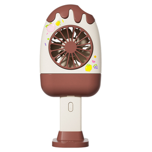 Vente en gros 2025 <span class=keywords><strong>ventilateur</strong></span> de crème glacée <span class=keywords><strong>avec</strong></span> socle de poche USB chargeant un mini <span class=keywords><strong>ventilateur</strong></span> de bureau à trois vitesses vent élevé - Product Image 6
