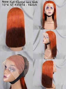 วิกผมบ๊อบแบบใส 13x4 สำหรับร้านเสริมสวยโดยเฉพาะ - วิกผมบ๊อบสั้นตรงสำหรับ<span class=keywords><strong>ผู้หญิง</strong></span> ทำจากผมแท้ - Product Image 2