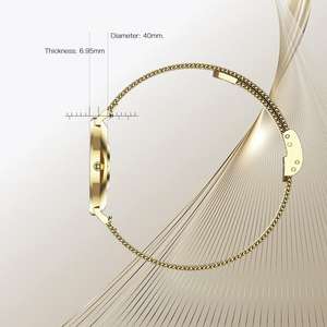 นาฬิกาอัจฉริยะสำหรับฟิตเนส AMOLED เต็มรูปแบบกันน้ำ IP68ตรวจวัดอัตราการเต้นของหัวใจรับสายฟังก์ชันการดำเนินการระบบแอนดรอยด์ - Product Image 3