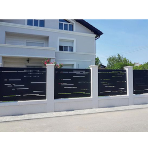 Paneles de Cerca de Aluminio Decorativos para Exteriores de Alta Calidad y Bajo Costo, Privacidad, Listones Horizontales Metálicos para Jardín y Patio - Product Image 4