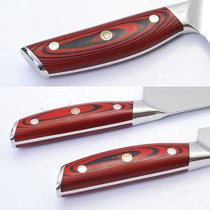 Cuchillos japoneses hechos a mano Messer Damasco cuchillo de cocina Sethot <span class=keywords><strong>Sa</strong></span> Santoku Chef espacios en blanco Real 67 capas Vg10 acero profesional Japón - Product Image 5