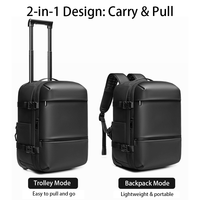 Ransel Perjalanan Kompresi Vakum yang Dapat Diperluas, Tahan Air, dengan Kompartemen Laptop dan Pengisian Daya USB, Kapasitas Besar untuk Bisnis, Hiking, dan Aktivitas Luar Ruangan