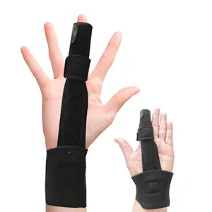 Extension orthopédique en aluminium maillet d'arthrite protège-pouce protecteur d'articulation immobilisateur attelle de doigt support d'attelle