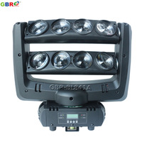 Projecteur LED RGBW à tête mobile avec faisceau Spider, contrôle DMX512, 30 canaux pour l'éclairage de fête