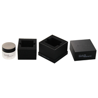 Bougies de Noël carrées noires personnalisées de qualité supérieure dans une boîte cadeau, emballage en papier de luxe, boîte d'emballage pour bougie de 8 oz pour pot à bougie