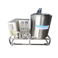 Yaourt de laiterie de petite échelle de style de réfrigération 30l-300l faisant la machine de pasteurisation de lait