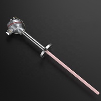 Termokopel Platinum Rhodium Tipe S/B/R Dengan Tabung Probe Pelindung Keramik Sensor Suhu Tinggi