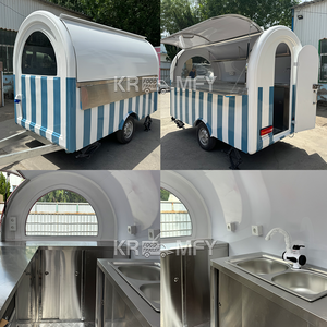Camion mobile extérieur disponible de nourriture de restauration rapide de rue de la Chine pour avec l'équipement de cuisson - Product Image 3