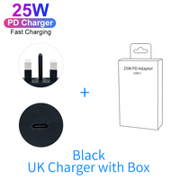 Vente chaude Original 25W PD Chargeur USB-C Port Power Travel Adapter Chargeur Fast Wall Charger pour Samsung Mobile Phone