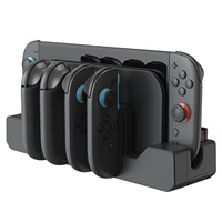 Mode pengisi daya pengontrol 2025 stasiun pengisi daya magnetik Dock pengisian 4 in 1 untuk Nintendo Switch 2 Aksesori Joy-Con