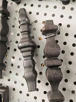 Colliers en fonte pour balustre d'escalier en fer forgé ou raccords de fixation de garde-corps de balcon