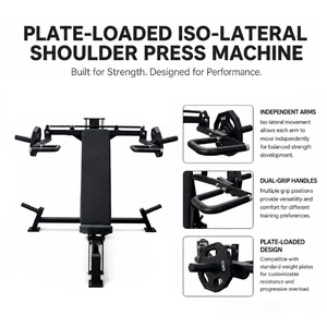 VIGFIT Máquinas de Acero Resistente con Carga de Placas, Equipo Comercial de Fitness, Prensa de Pecho, Equipo de Gimnasio, Set Completo para Uso Doméstico - Product Image 2