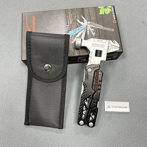 Kim Mũi Plier Nail Puller Có Thể Điều Chỉnh Cờ Lê Búa Edc Đa-Công Cụ Cho An Toàn 18 Trong 1 Thép Không Gỉ Đa Chức Năng Công Cụ Combo - Product Image 3