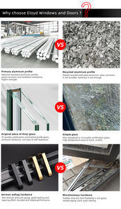 <span class=keywords><strong>Porte</strong></span> <span class=keywords><strong>pliante</strong></span> en aluminium noir Eloyd pour patio, <span class=keywords><strong>porte</strong></span> coulissante extérieure à double vitrage, <span class=keywords><strong>porte</strong></span> accordéon <span class=keywords><strong>pliante</strong></span> en acier et verre noir - Product Image 5