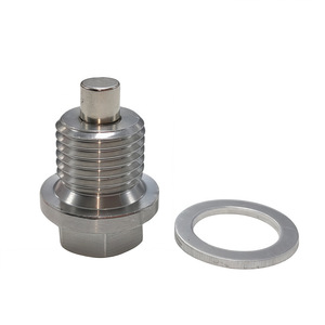Stainless Steel Magnetic Drain <b>Plug</b> M12 M14 M16 M18 For Automotive Oil Pan <b>Replacement</b> Repair Parts - Product Image 1