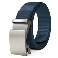 Haute Qualité Durable Épais Logo Personnalisé Boucle Automatique Sangle en Nylon Style Cliquet Ceintures Tactiques pour Hommes