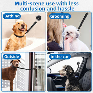 समायोज्य सिलिकॉन/नायलॉन पालतू स्नान संयम स्ट्रैप विरोधी पर्ची चूषण कप पर्यावरण अनुकूल गोल किनारों कुत्तों को स्नान - Product Image 6