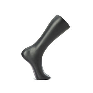 Maniquí <span class=keywords><strong>de</strong></span> Pie Negro Femenino y Masculino para Exhibición <span class=keywords><strong>de</strong></span> Calcetines - Product Image 2
