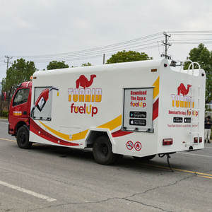 Camion <span class=keywords><strong>citerne</strong></span> de carburant de 5 mètres cubes pour le stockage de carburant et de l'huile de cuisson, machine de ravitaillement mobile - Product Image 4