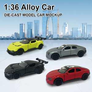1:32 AudiRS7 Martin escala vehículos de aleación fricción coche de carreras tirar hacia atrás coches deportivos modelo coches de Metal para chico - Product Image 3