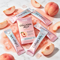 Collagène Liquide Quotidien 5000mg Peptides + Biotine 300mcg + Acide Hyaluronique + Vitamines C/E, Sans Mélange Nécessaire, 10 Gélules